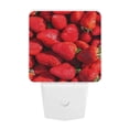 thumbnail image 5 of Goofa Strawberry Red Night Light, Plug-in, Dusk to Dawn Sensor, Warm White, Ambient Lighting, Ideal Kids Adults Nightlight-EU, 5 of 9