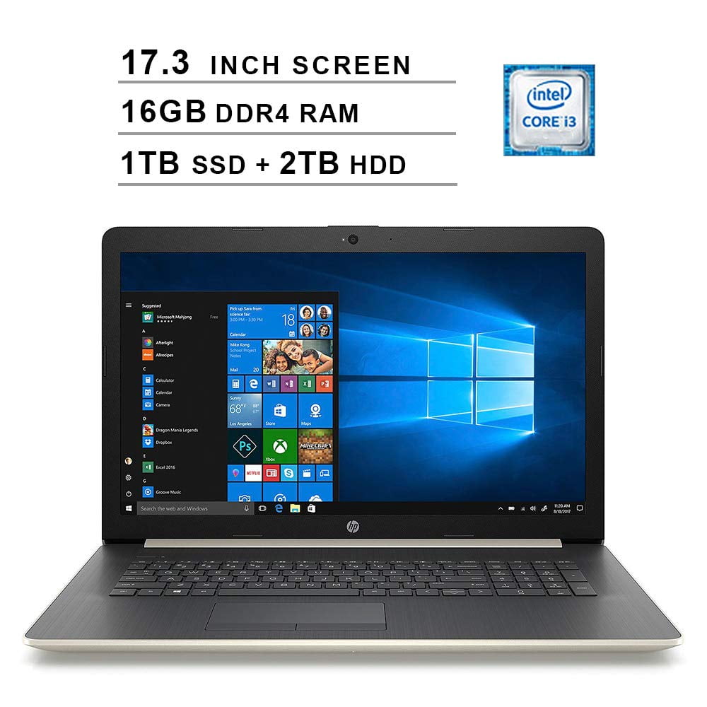 2020 Newest HP Pavilion 17.3 Inch Laptop (8th Gen Intel Dual Core i3