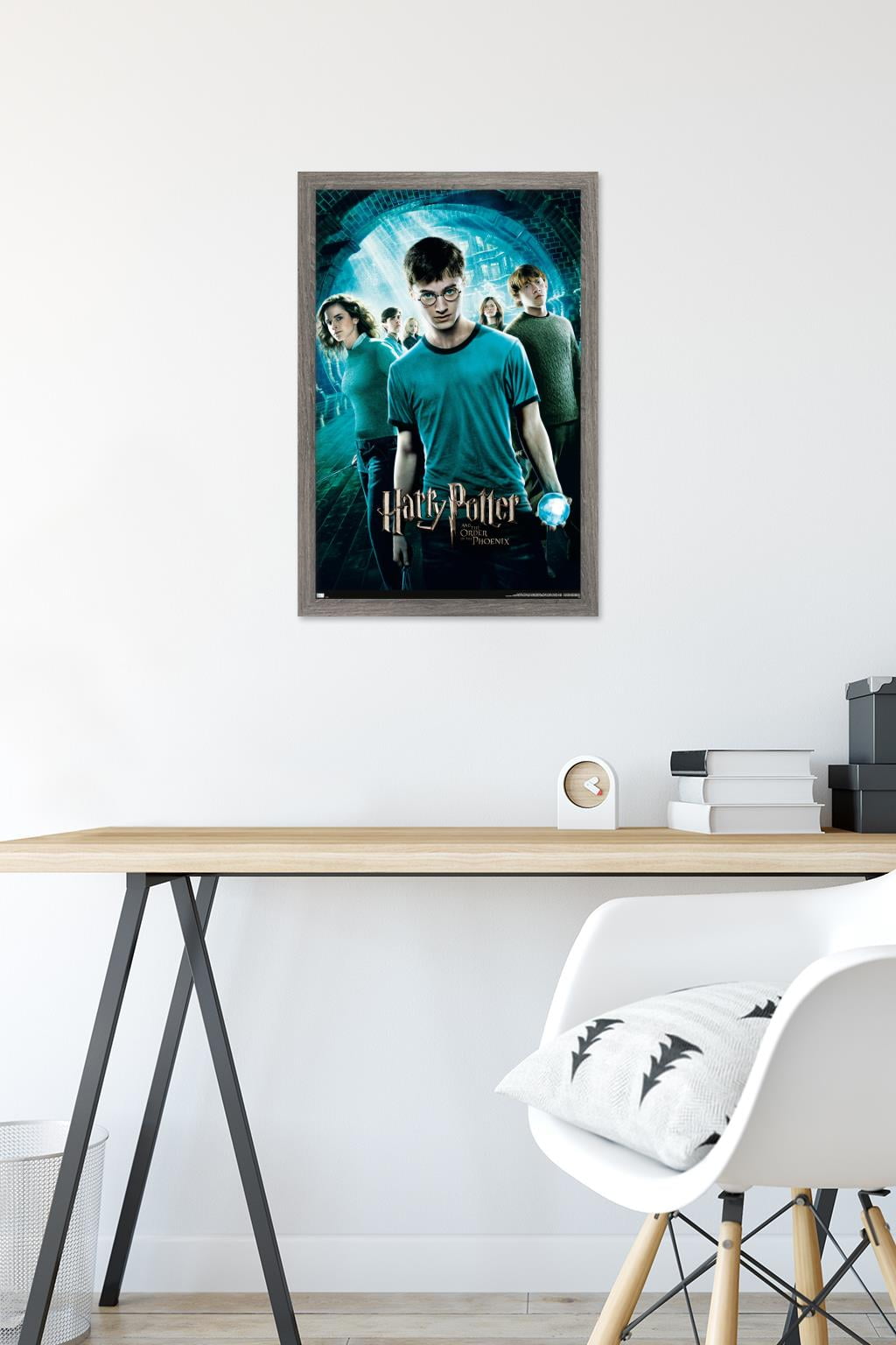 Harry Potter and the Order of the Phoenix - One Sheet Wall Poster, 14.725" x 22.375" Framed