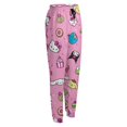 thumbnail image 5 of Hello Kitty Joggers for Women Soft Cozy Sweatpants Cuffed Tapered Casual Yoga Pants with Pockets S, 5 of 8