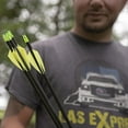 thumbnail image 5 of TAC Vanes TAC Driver Arrow Fletching 2.75" Orange 36PK, 5 of 5