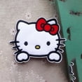 thumbnail image 2 of Parche bordado de cabeza grande Kawaii Sanliou Hello Kitty, pegatina de ropa linda, accesorios de insignia Diy, parche bordado de ropa, 2 of 2