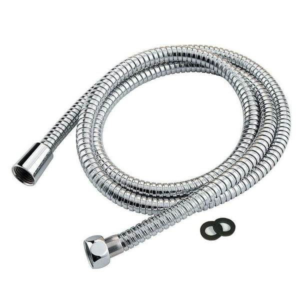 Wideskall® 60 Inch Long Premium Flexible Bathroom Stainless Steel Handheld Shower Hose 4837