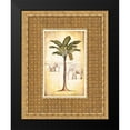 thumbnail image 2 of Laliberte, Andrea 12x14 Black Modern Framed Museum Art Print Titled - South Palm II, 2 of 5