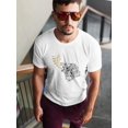 thumbnail image 2 of Roaring Lion Printing T-Shirt Men -Image by Shutterstock, Male XX-Large, 2 of 4