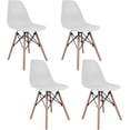 thumbnail image 1 of Set De 4 Sillas Blanco Comedor Modernas Minimalistas Cocina Silla Exterior, 1 of 2