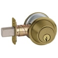 thumbnail image 2 of Schlage B562P 609 Grade 2 Double Cylinder Deadbolt Conventional Cylinder Adjustable 2-3/8 and 2-3/4 Backset Satin Brass Blackened Satin Relieved Clear Coated Finish, 2 of 2