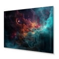 thumbnail image 2 of Designart "Contemplating Space VI" Space Metal Art Living Room, 2 of 5