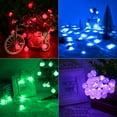 thumbnail image 4 of Toodour Solar Outdoor String Lights, 35.6ft 60 LED Globe String Lights with Remote, Waterproof Solar Powered Patio Lights for Garden, Lawn, Gate, Balcony Decorations, 4 of 8