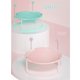 thumbnail image 3 of Cama colgante para gatos con estructura de acero y tela transpirable, diseño elevado para mayor frescura, desmontable para lavado fácil, color rosa, ideal para hogar o viajes., 3 of 6