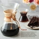 thumbnail image 4 of Cafetera de vidrio verteble Chemex - Serie mango de vidrio - 10 tazas - Empaque exclusivo, 4 of 5