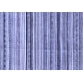 thumbnail image 1 of Ahgly Company Indoor Rectangle Abstract Blue Modern Area Rugs, 2' x 5', 1 of 4