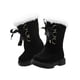 thumbnail image 2 of Bota Invierno Para Niña Caña Alta Peluche Calientita 18-25 negro 21.5, 2 of 10