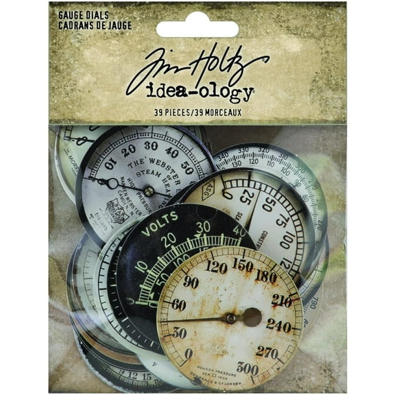 Idea-Ology Gauge Dials-39/Pkg