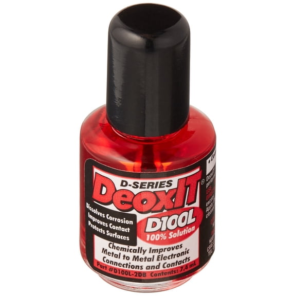 Caig Laboratories DeoxIT D100L-2DB Brush Applicator - Contact Cleaner - 7.4mL, Pack of 1