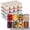 Multi, variant on 2 Pack Snackle Box Container with Lids, Dishwasher Safe Snack Tray, 8 Grid