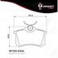 thumbnail image 1 of Balata Garanti Para Volkswagen Jetta 1995 - 2010 (Garanti), 1 of 2