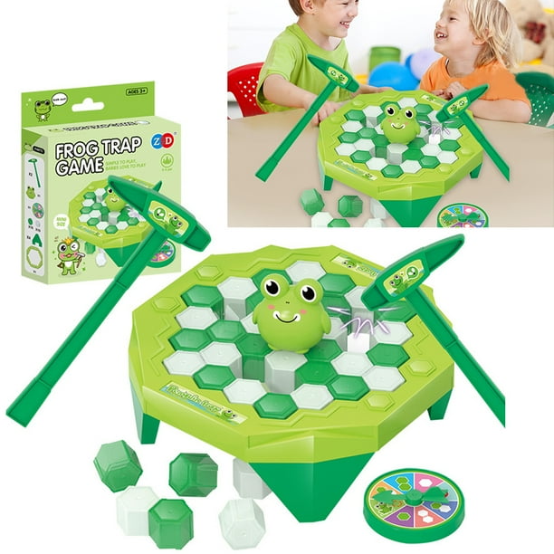 Juego para El Hielo Juego Familiar El Mejor Regalo para (rana Verde)