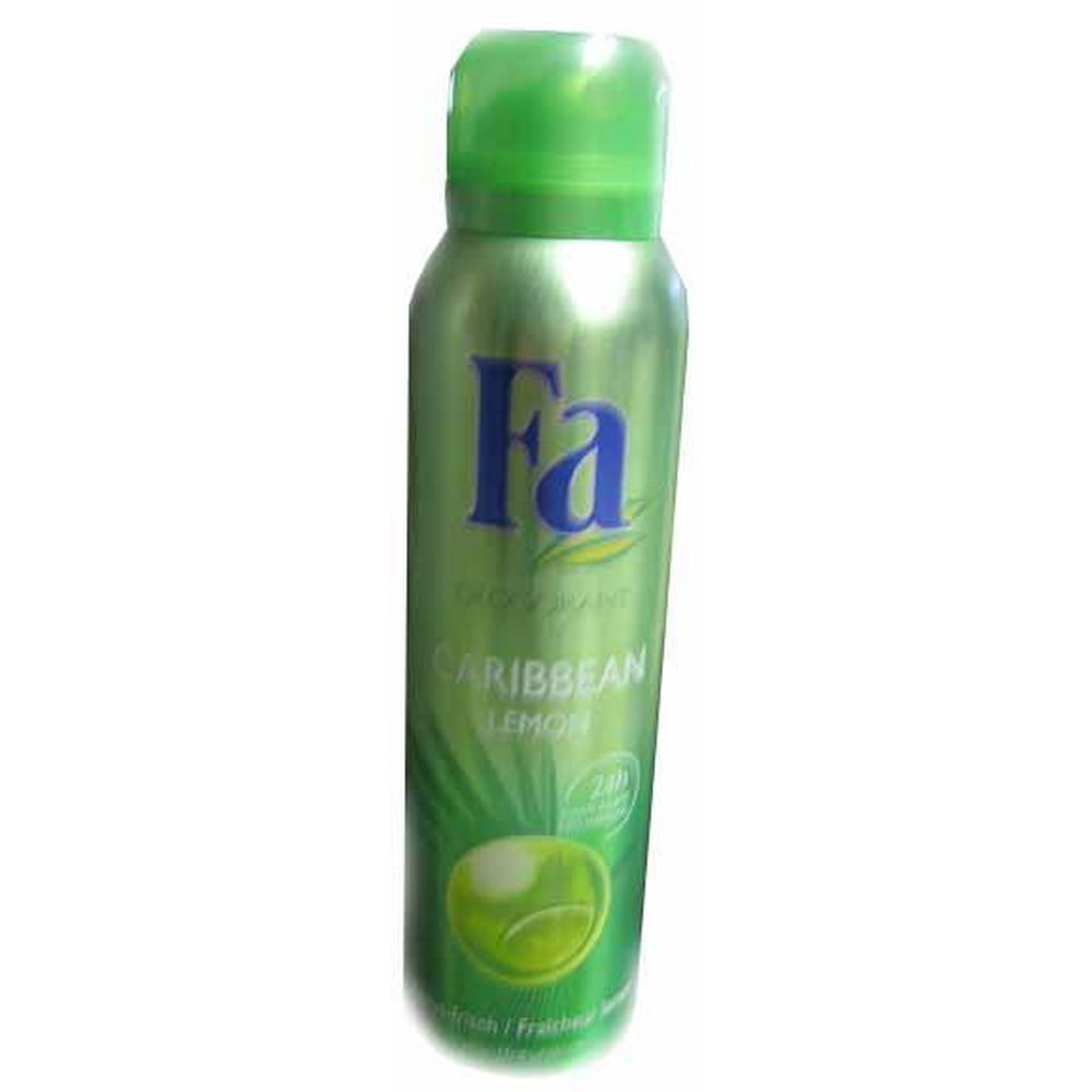 Fa Spray Deodorant, Caribbean Lemon, 150ml