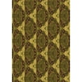 thumbnail image 1 of Ahgly Company Machine Washable Indoor Rectangle Transitional Bakers Brown Area Rugs, 8' x 10', 1 of 7
