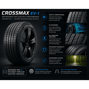 Crossmax EV-1 255/45ZR19 255/45R19 104W XL High Performance a/s All Season Tire Sansujyuku sansujyuku.com