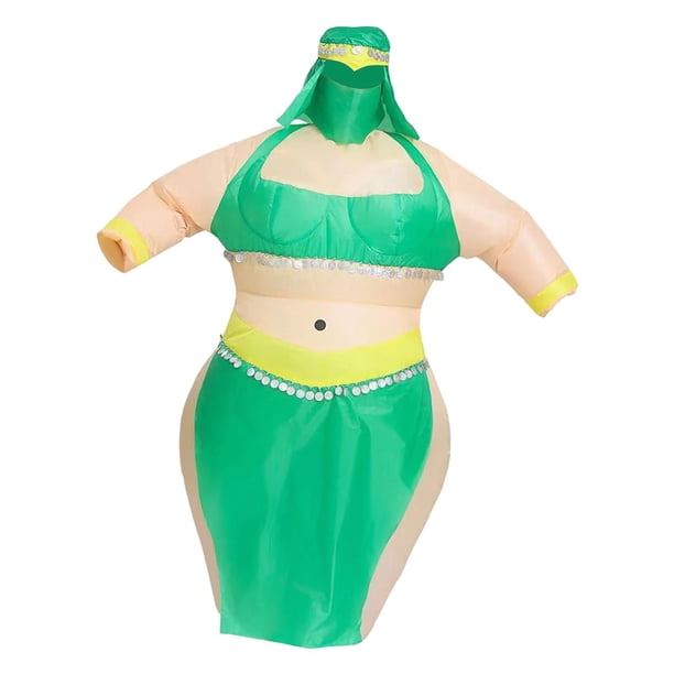 Disfraz inflable para hombre y mujer, traje de cuerpo entero para fiestas de cumpleaños, fotos de escenario.