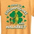 thumbnail image 3 of The Grinch - Prone To Shenanigans Malarkey - Women's Short Sleeve Graphic T-Shirt, 3 of 6
