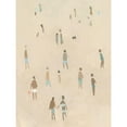 thumbnail image 3 of Caroline, Emma 19x24 Black Modern Framed Museum Art Print Titled - Beach Goer I, 3 of 5