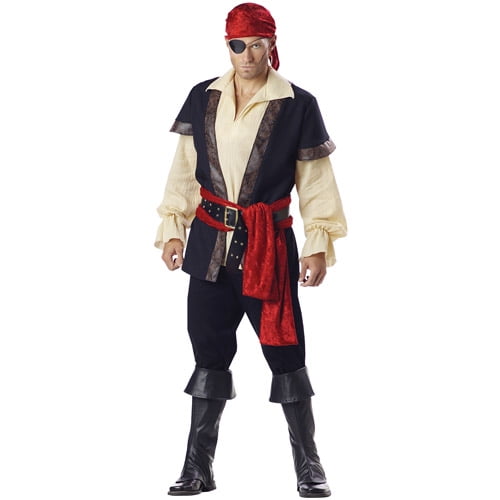 Premier Pirate Costume - Walmart.com