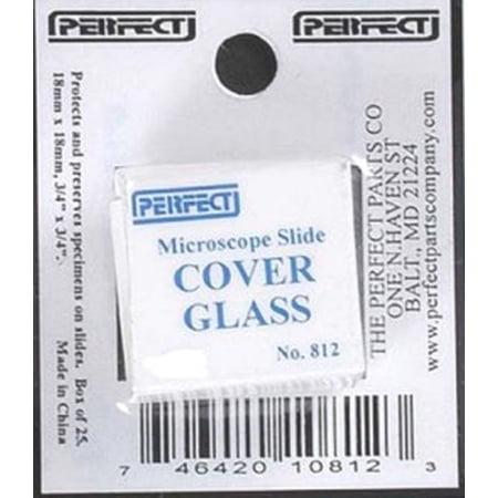 Slide Cover Glass (25/Bx Carded)
