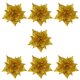 thumbnail image 4 of EeaseMX 7 piezas de flores artificiales decorativas con purpurina navideña., 4 of 7