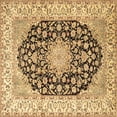 thumbnail image 1 of Ahgly Company Indoor Square Persian Brown Traditional Area Rugs, 5' Square, 1 of 4