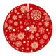 thumbnail image 1 of Decoración de falda de árbol de Navidad para decoraciones de falda de árbol de Navidad de fiesta de Feliz Navidad, 1 of 5