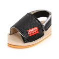 thumbnail image 5 of HOTWINTER Kids PU Leather Slide Sandal Summer Beach Water Shoes Casual Slip-On Flat Shoes Slippers, 5 of 7
