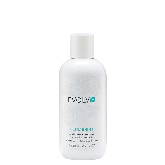 EVOLVh - Champú hidratante natural UltraShine | Cuidado del cabello limpio, vegano y no tóxico (8.5 fl oz | 250 ml)