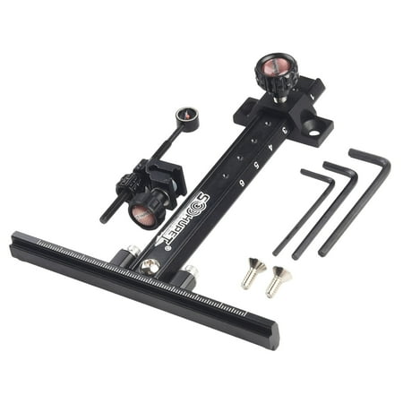 Recurve Bow Sight with Metal Scale for Precision Targeting