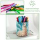 thumbnail image 3 of Portalápices cilíndrico elegante y funcional, el organizador de escritorio perfecto para artistas y entusiastas del maquillaje, linda alpaca, 3 of 5