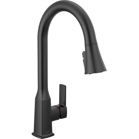 Open Box Peerless P7971lf-1.0 Ezra 1.0 GPM Single Hole Pull Down Kitchen Faucet - Black