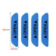 thumbnail image 4 of Cintas Reflectantes Universales Para Coche, Pegatinas Reflectantes Con Marca De Advertencia Abierta, Pegatinas Para Puerta De Seguridad De Conducción Automática 4 Uds. Minnieouse VI012370-01, 4 of 5