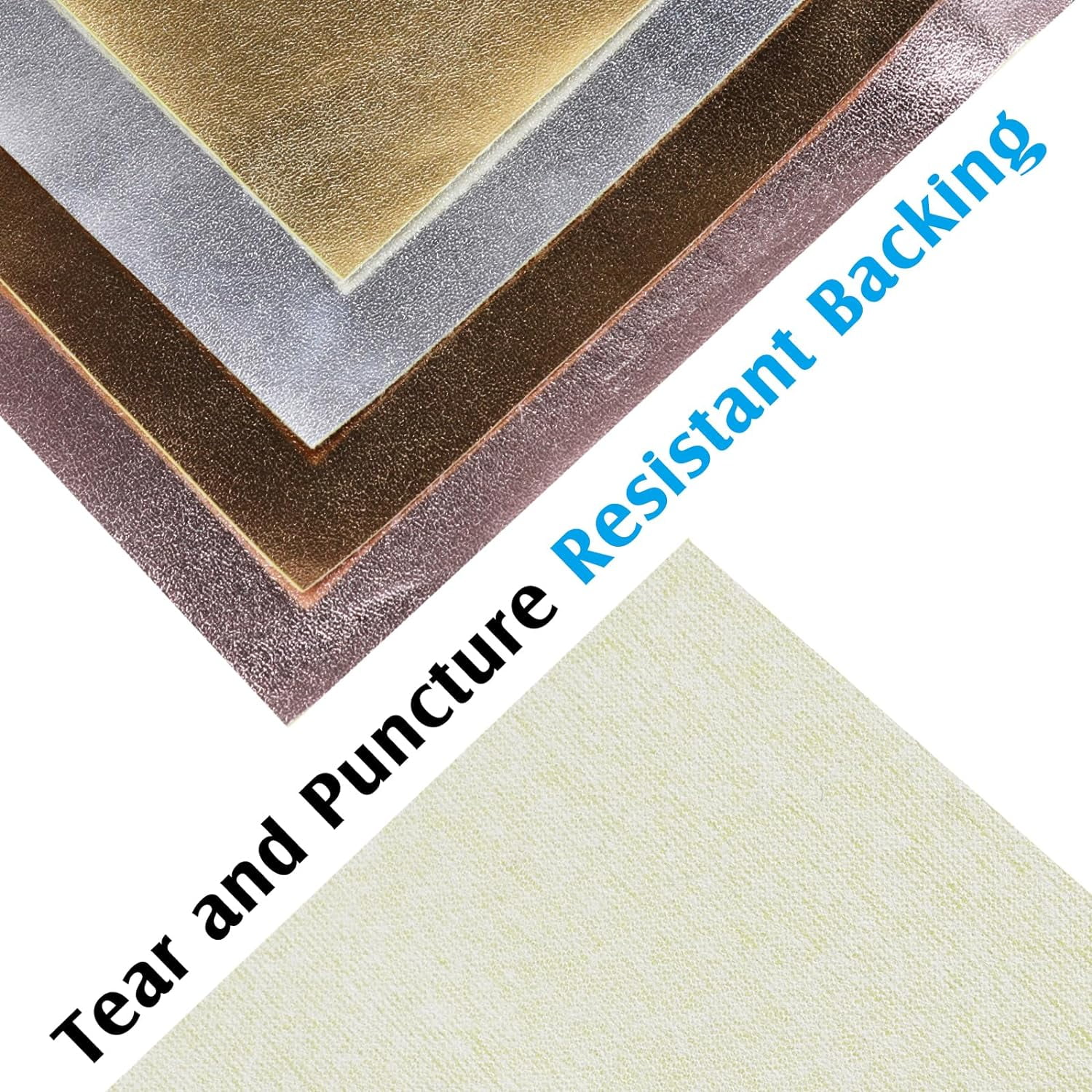54"W Shiny Metallic Leather, Solid Faux Leather, Waterproof for Furniture Decoration Protection Sewing DIY Craft Background Upholster