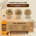 thumbnail image 5 of Holy Kakow Organic Butterscotch Syrup for Coffee & Lattes | Non-GMO, Gluten-Free, Real Ingredients | Desserts | At-Home Café Drinks | 25.4 oz, 5 of 9