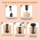 thumbnail image 5 of Furniture Levelers, Adjustable Leveling Feet For Furniture Leg Levelers, Tables, Chairs, Cabinets, 5 of 5