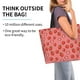 thumbnail image 2 of Fotbe Red Strawberry Bolsa Tote Estética de Lona con Estampado para Mujer - Bolsa Reutilizable de Hombro Casual para Vacaciones, Compras, Trabajo y Gimnasio, 2 of 8
