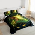 thumbnail image 4 of Castle Fairy Kawaii Fairy 2Pcs Bedding Comforter Set for Girls Women Kids,Elf Princess Twin Comforter Sets,Cartoon Anime Girl Breathable Bedding Set,Super Cozy Room Decor, 4 of 9