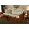 thumbnail image 2 of Kodiak Furniture Lexington Storage Futon in Weathered Brown w/ Rain Mattress, 2 of 6