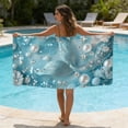 thumbnail image 6 of Kbndieu Oversized Beach Towel, Quick Dry Absorbent Lightweight Thin Bathroom Bath Pool Swim Towels, Large Camping Travel Towels for Summer Vacation Essentials Adult Gift, 6 of 6