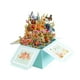 thumbnail image 5 of Tarjeta de Madre Día 3D Box de tarjeta de felicitación de flor Apreciación de la maestra para la madre Día de la madre Día de San Valentín Acción de azul, 5 of 8