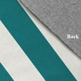 thumbnail image 2 of Simply Daisy 8' x 10' Graduated Stripe Chenille Rug, Ocean Teal, 2 of 4