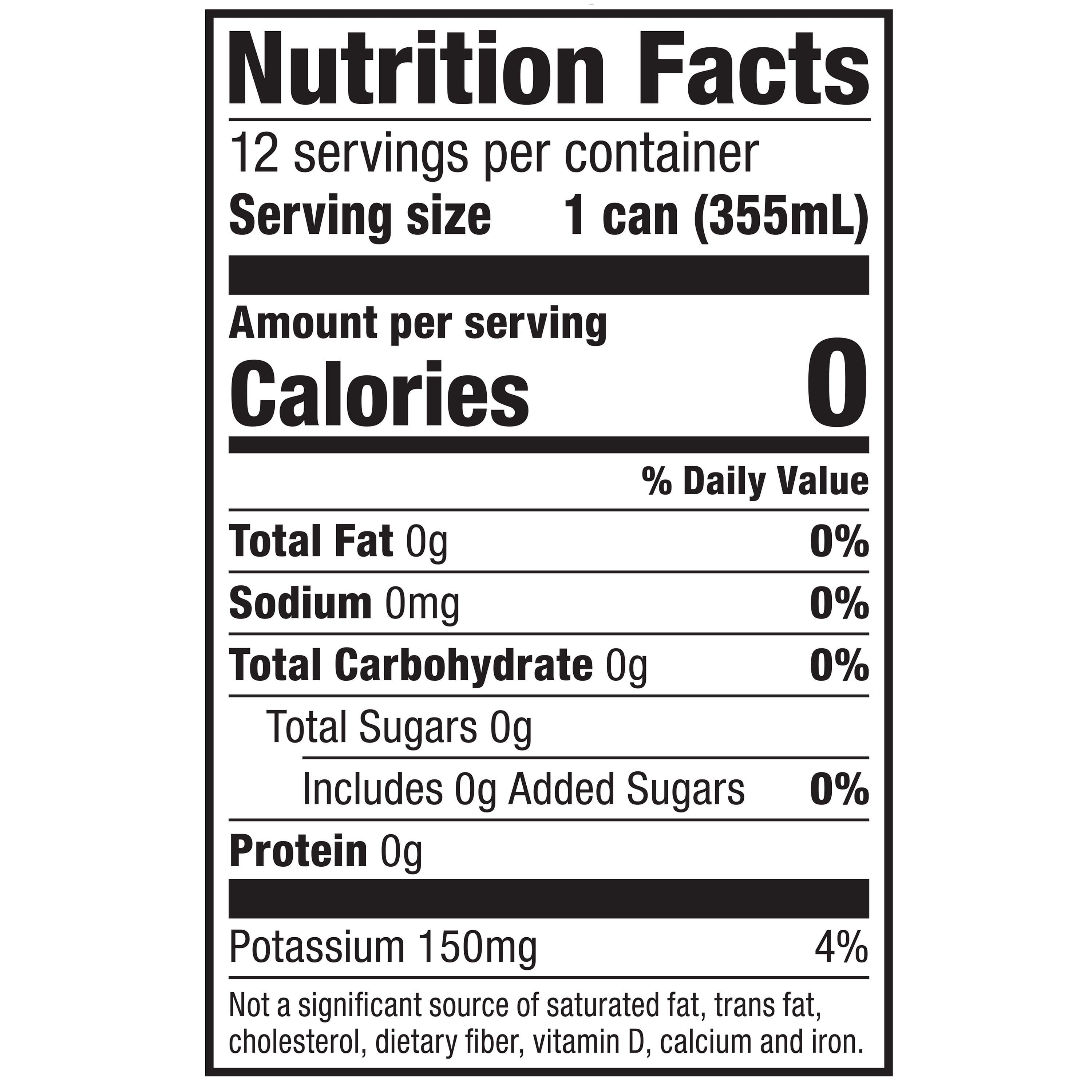 Clear American Cherry Limeade Sparkling Water, 12 fl oz, 12 Count