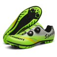 thumbnail image 3 of QJUHUNG Men‘s Gradient Color Professional Cycling Shoes  SPD Pedal Compatible  Breathable Active Sneakers For Mountain Biking And Outdoor Speed Racing, 3 of 6